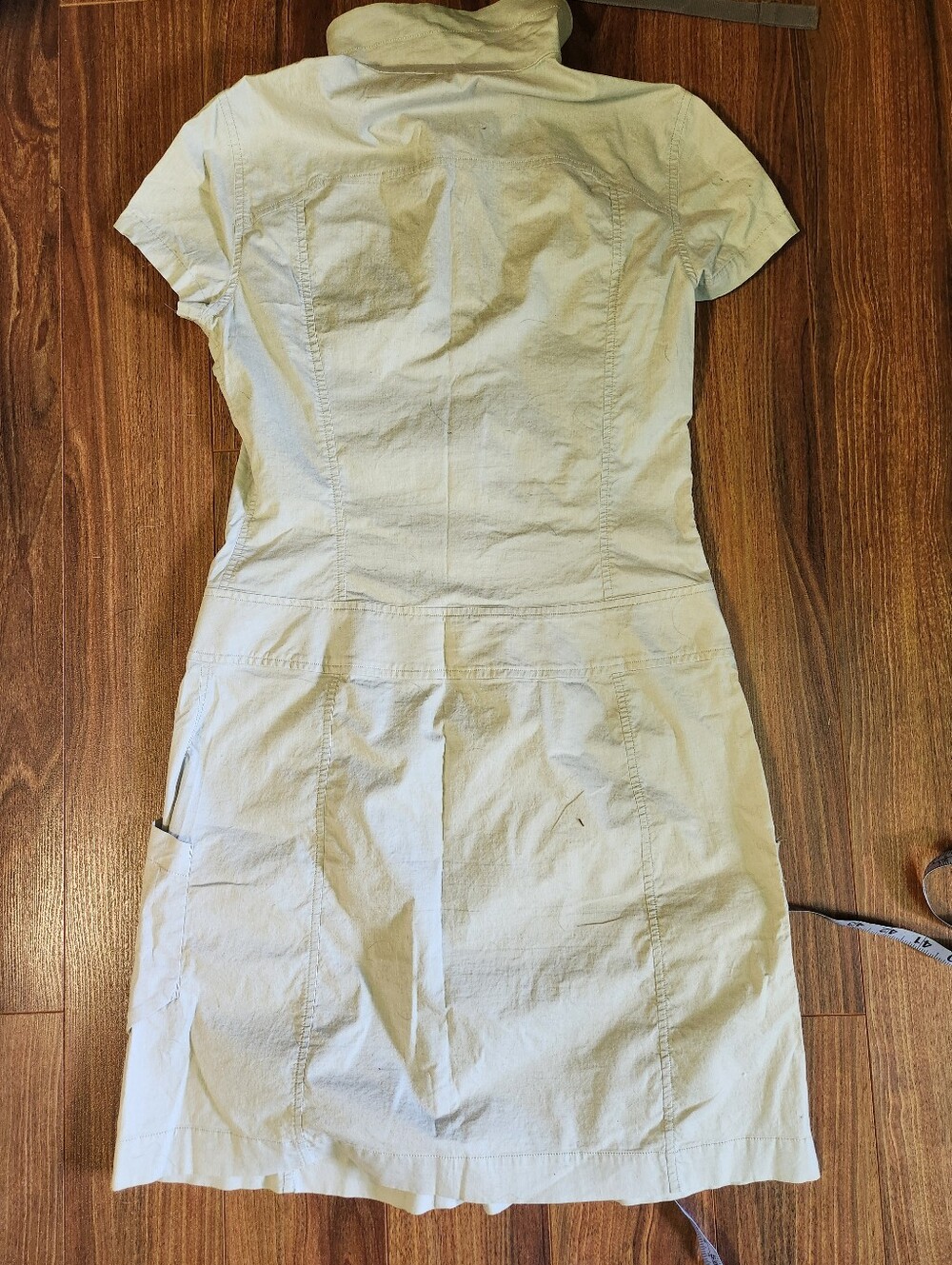 Arc'teryx Silver Grey Blasa Drop Waist Utility Dress Size 8 - Picture 3 of 12